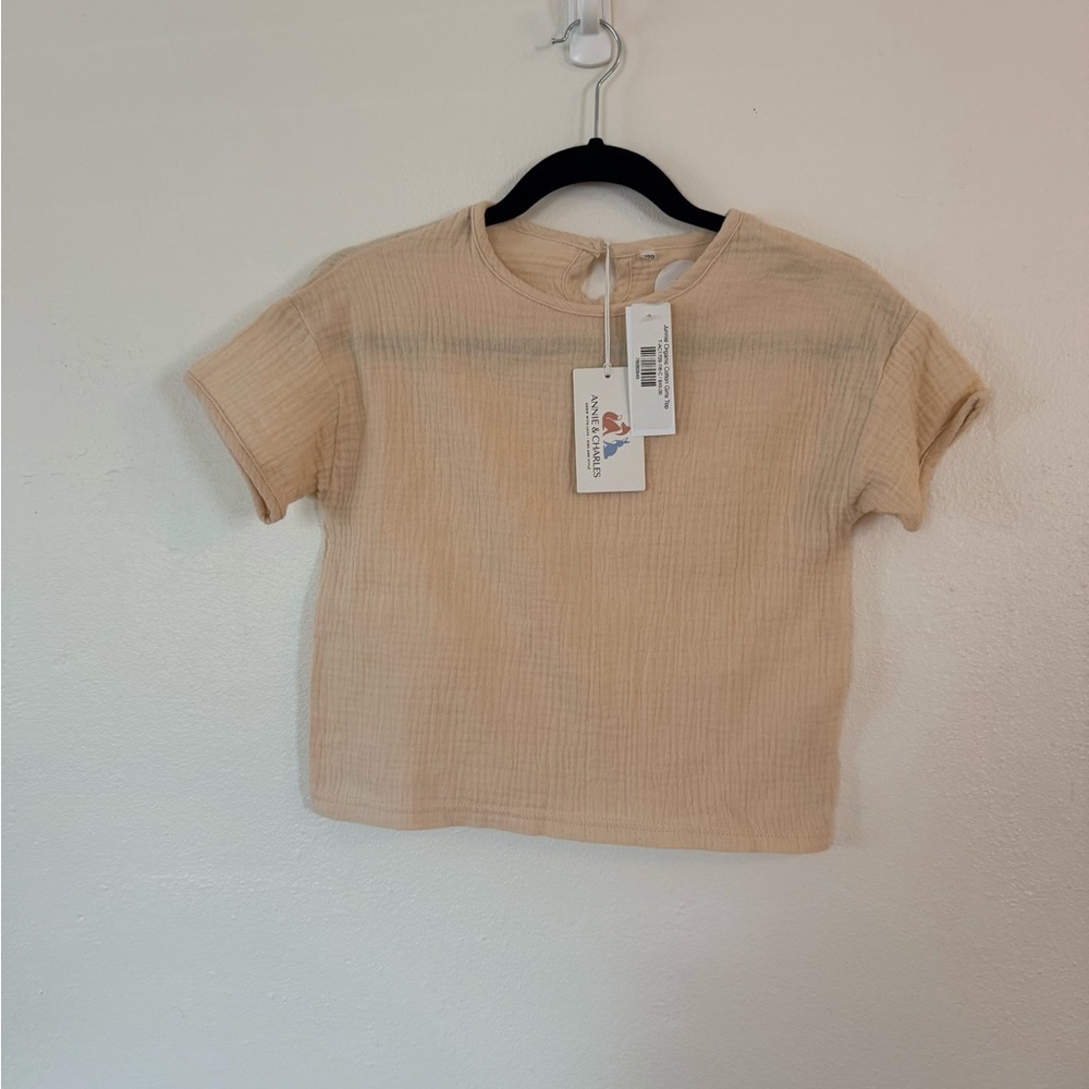 Jimmie Organic Cotton Girls Top